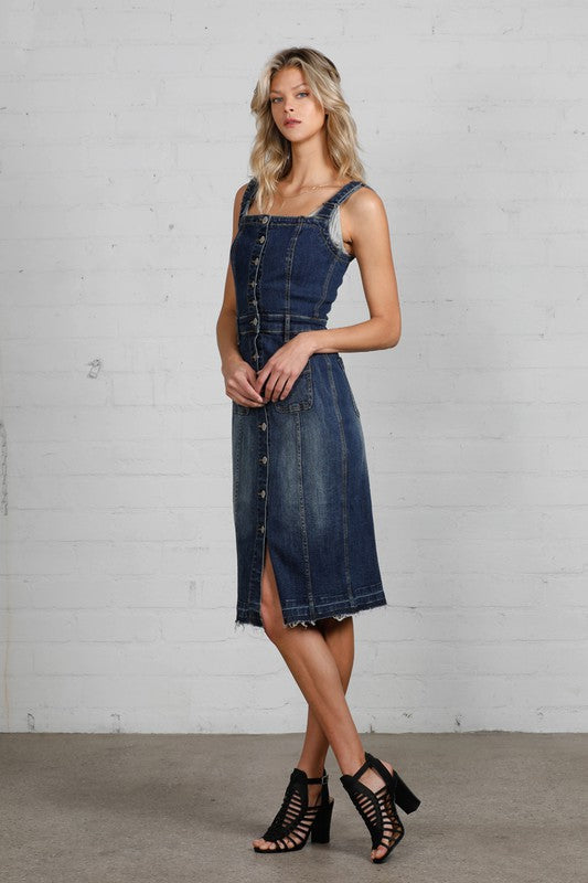 Shania Denim Midi