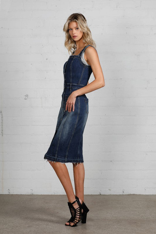 Shania Denim Midi