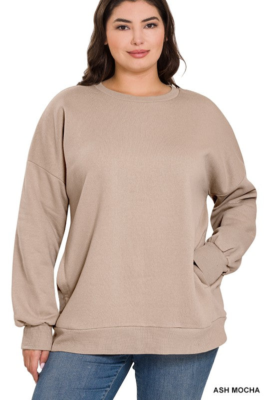 Round Neck Sweatshirt