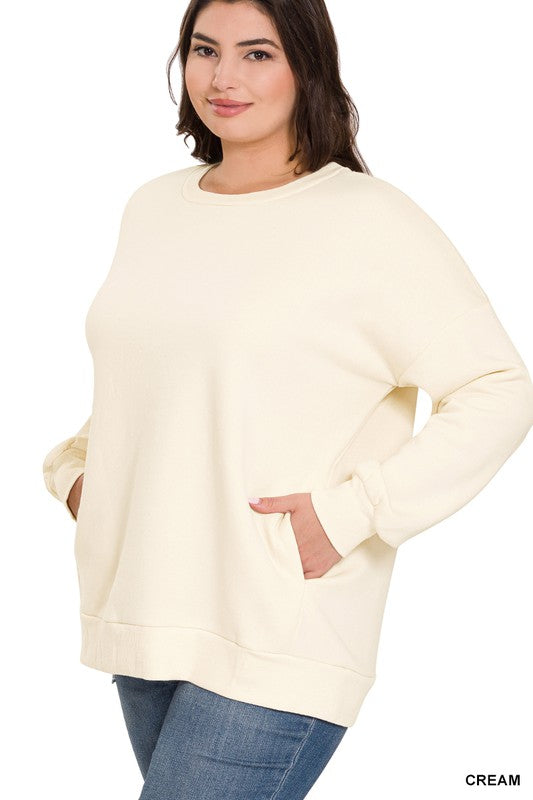 Round Neck Sweatshirt