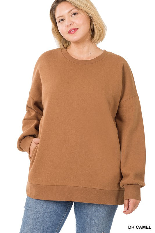 Round Neck Sweatshirt