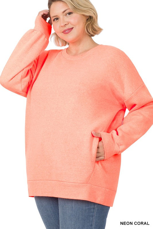 Round Neck Sweatshirt