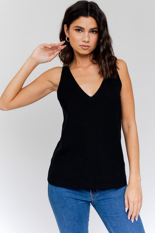 Knit Sweater Tank