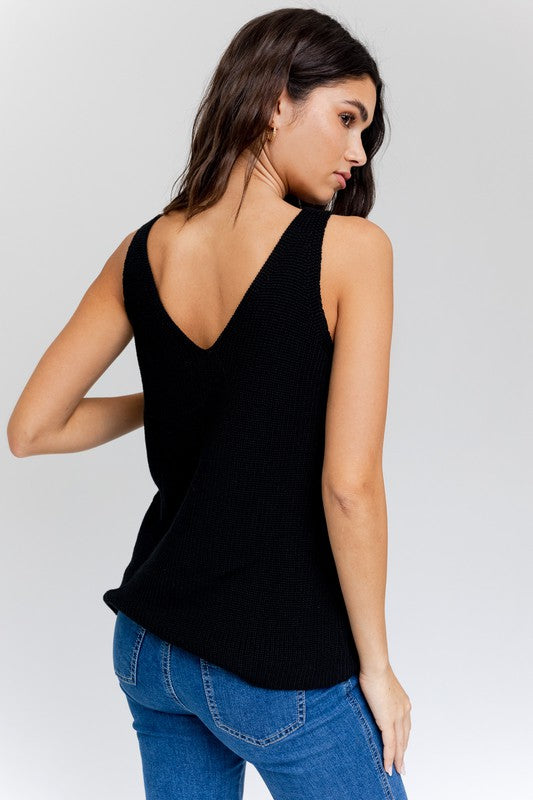 Knit Sweater Tank