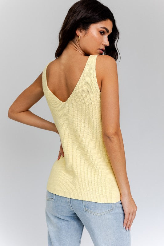 Knit Sweater Tank