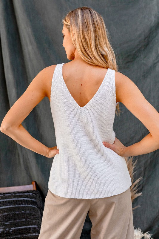 Knit Sweater Tank