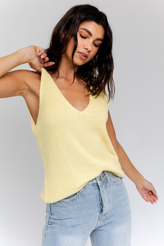 Knit Sweater Tank