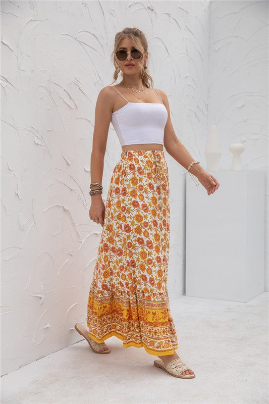 Boho Maxi Skirt
