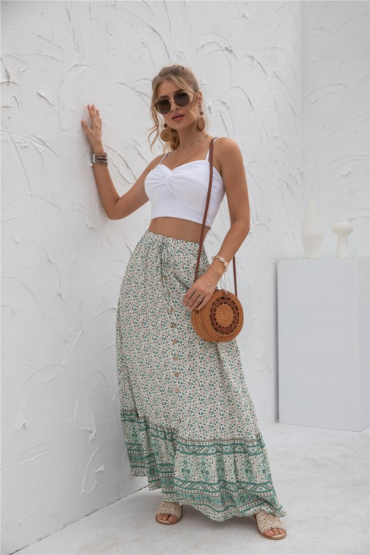 Boho Maxi Skirt