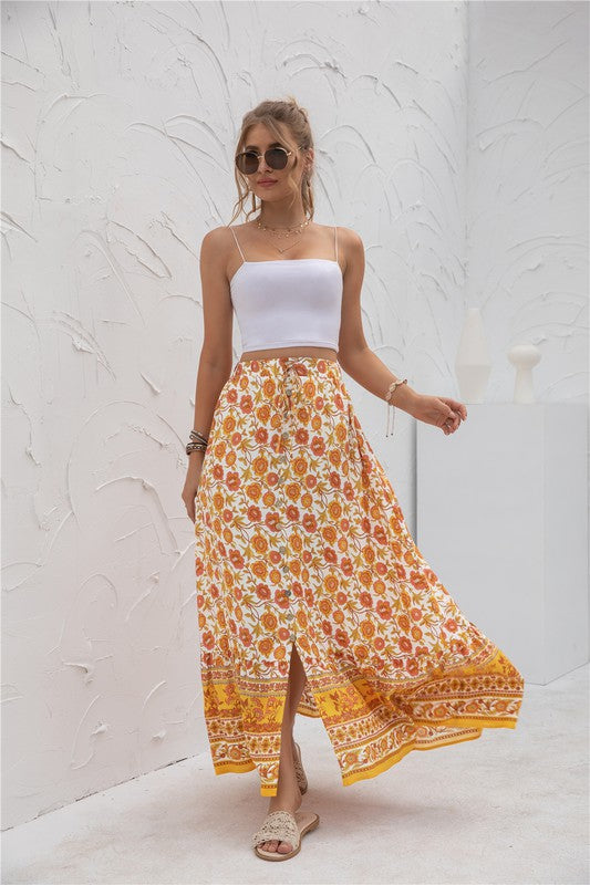 Boho Maxi Skirt