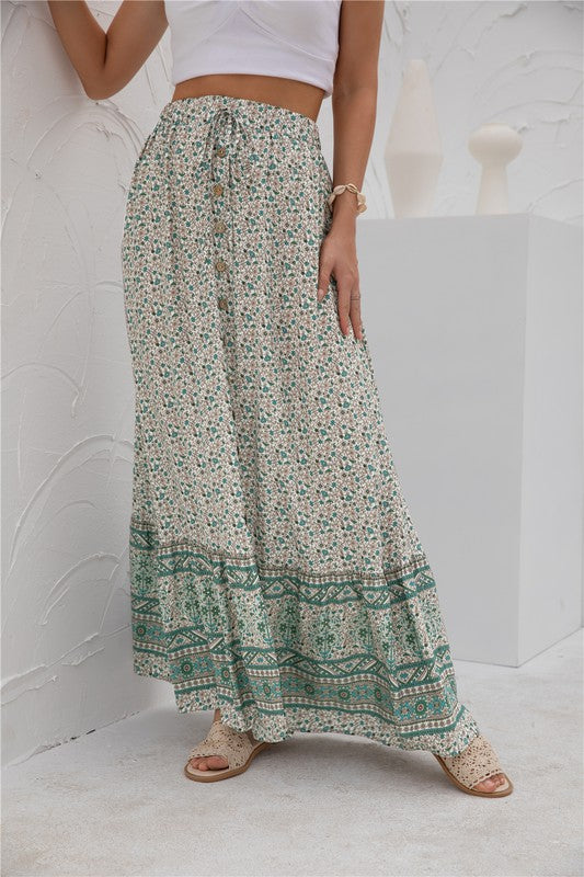 Boho Maxi Skirt