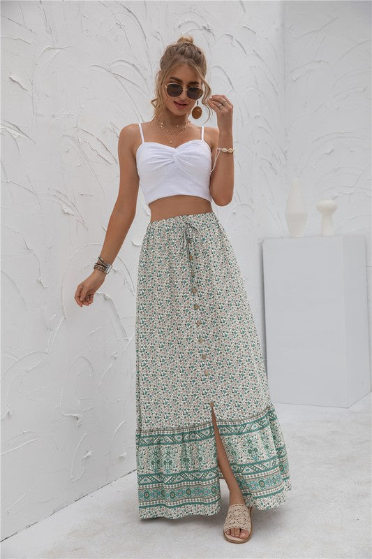 Boho Maxi Skirt