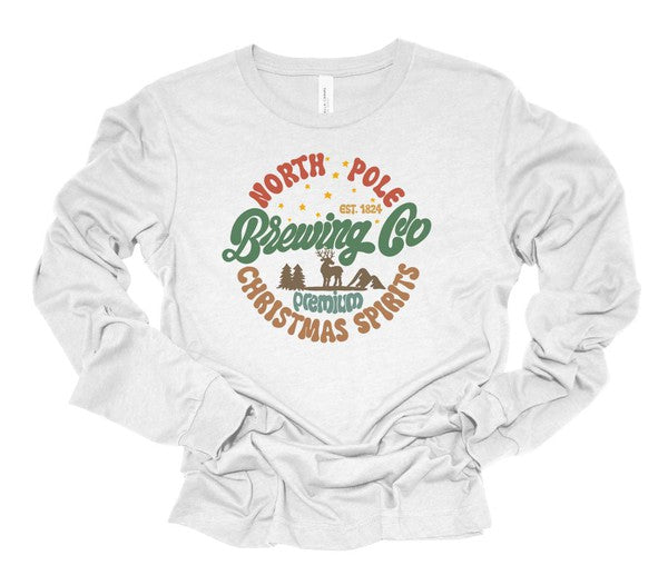 North Pole Brewing Co Premium Spirits Long Sleeve