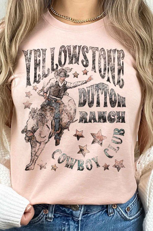 YELLOWSTONE DUTTON RANCH GRAPHIC TEE / T-SHIRT