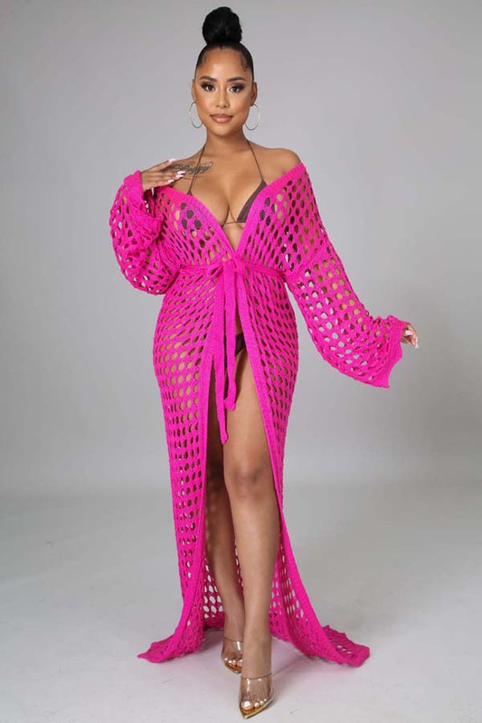 Crochet Cover Up Kimono