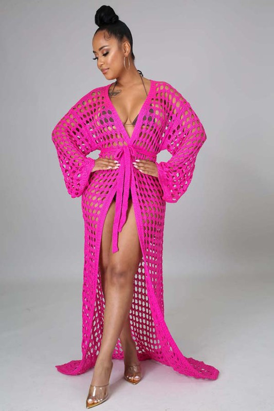 Crochet Cover Up Kimono