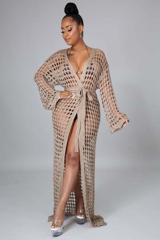 Crochet Cover Up Kimono