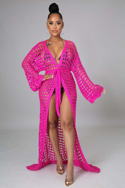 Crochet Cover Up Kimono