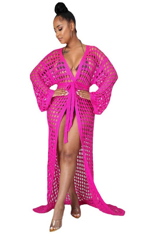 Crochet Cover Up Kimono