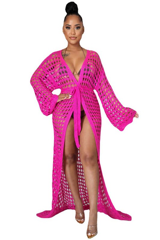 Crochet Cover Up Kimono