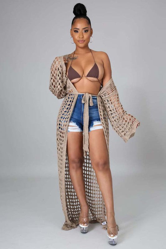 Crochet Cover Up Kimono