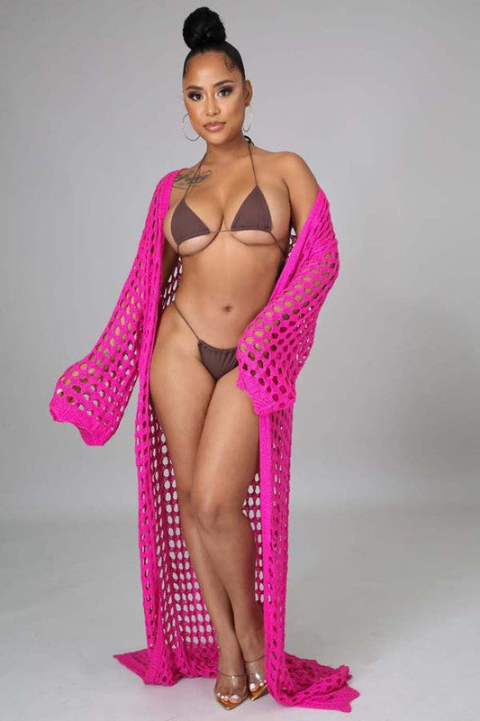 Crochet Cover Up Kimono