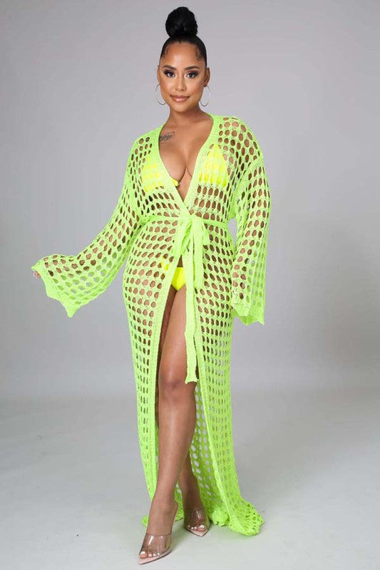 Crochet Cover up Kimono