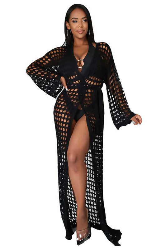 Crochet Cover up Kimono