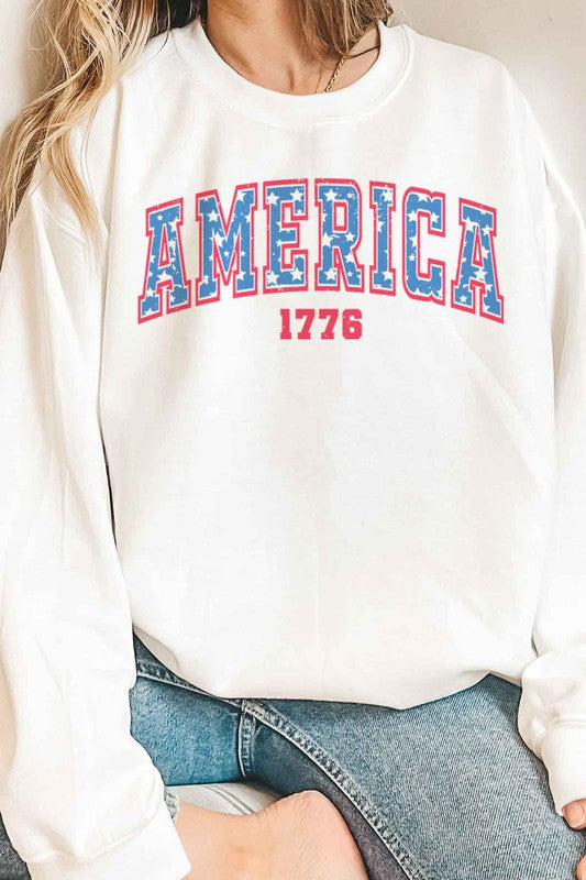 AMERICA USA GRAPHIC SWEATSHIRT