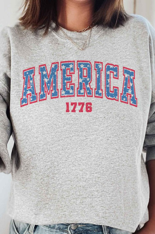 AMERICA USA GRAPHIC SWEATSHIRT