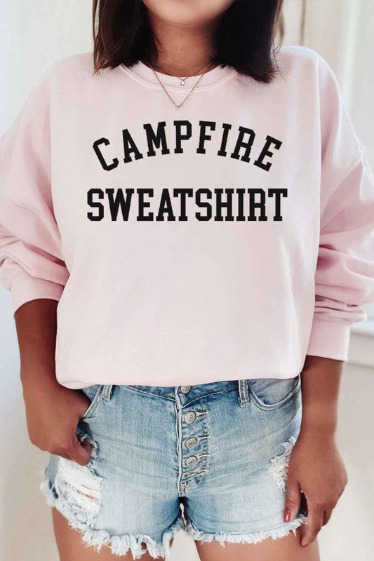 CAMPFIRE SWEATSHIRT GRAPHIC SWEATSHIRT