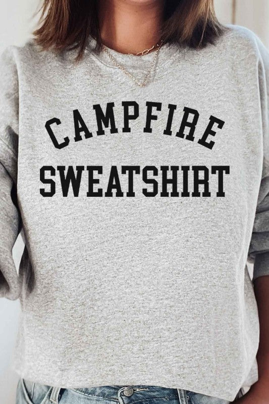 CAMPFIRE SWEATSHIRT GRAPHIC SWEATSHIRT