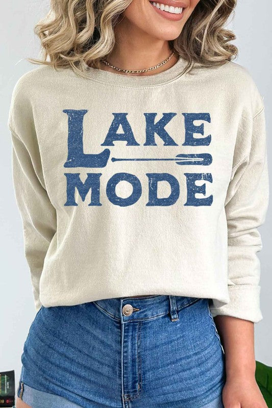 LAKE MODE PLUS SIZE SWEATSHIRT