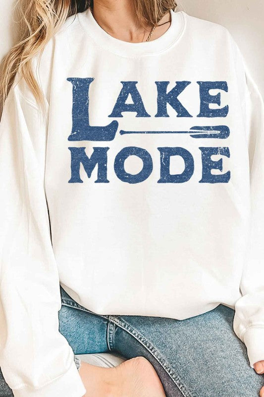 LAKE MODE PLUS SIZE SWEATSHIRT