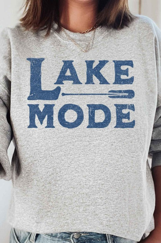 LAKE MODE PLUS SIZE SWEATSHIRT