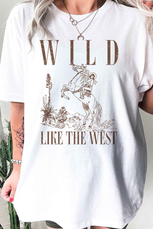 WILD LIKE THE WEST GRAPHIC TEE / T-SHIRT