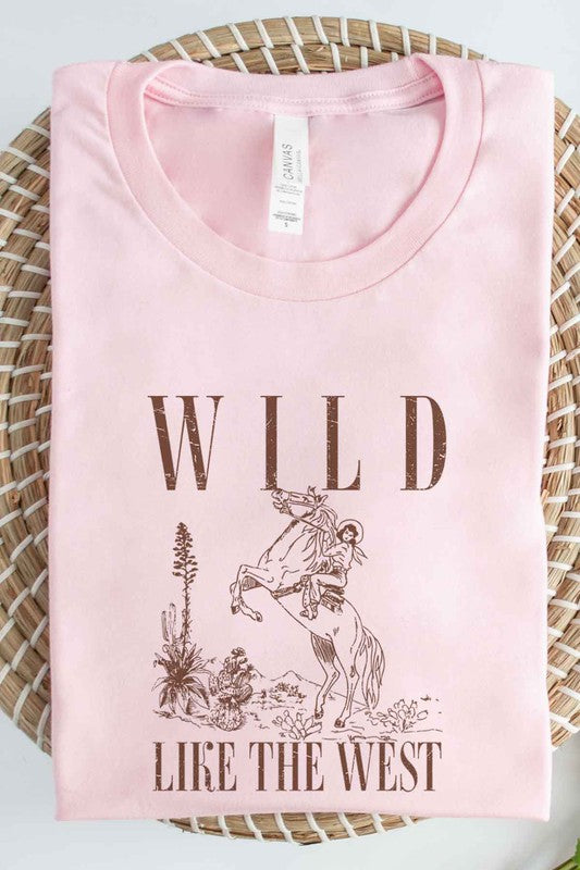 WILD LIKE THE WEST GRAPHIC TEE / T-SHIRT