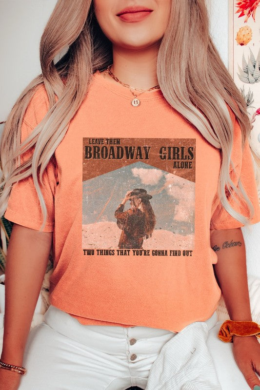 Broadway Girls Westen Comfort Colors Graphic Tee