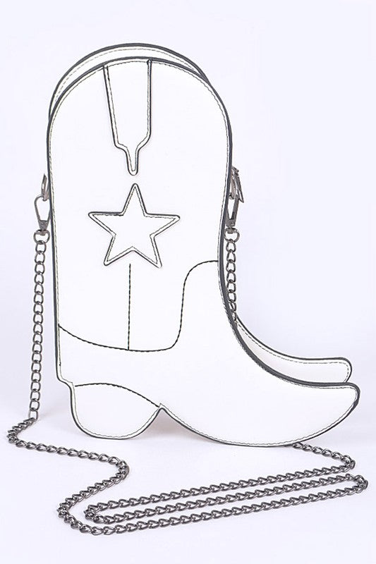 Iconic Cowgirl Boot Swing Bag