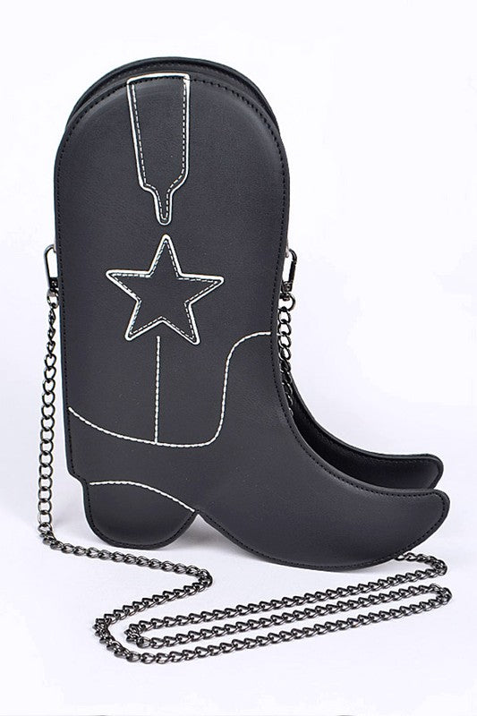 Iconic Cowgirl Boot Swing Bag