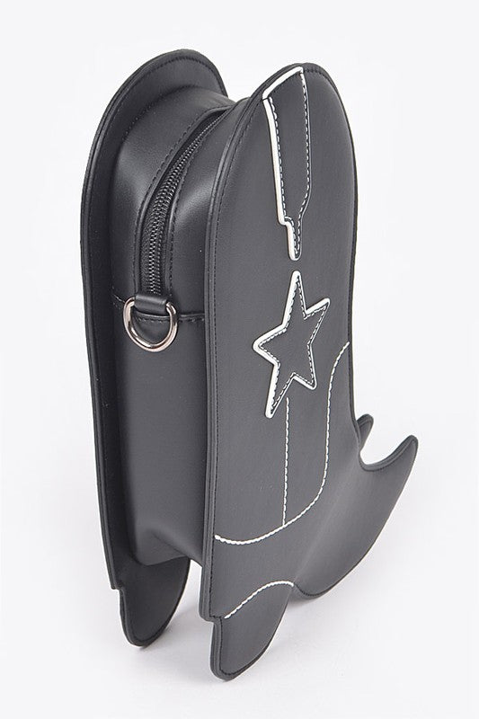 Iconic Cowgirl Boot Swing Bag