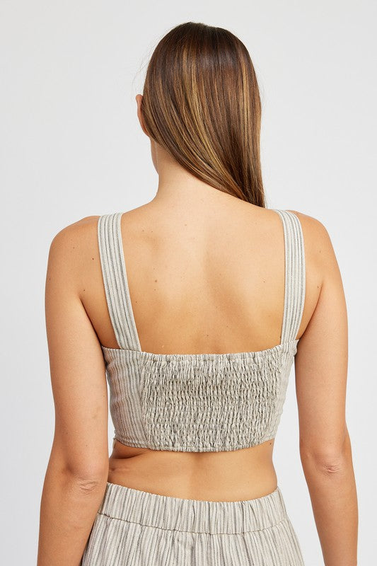 Gwen Cropped Vest