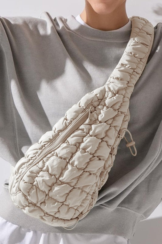 Quilted Jennie sling bag