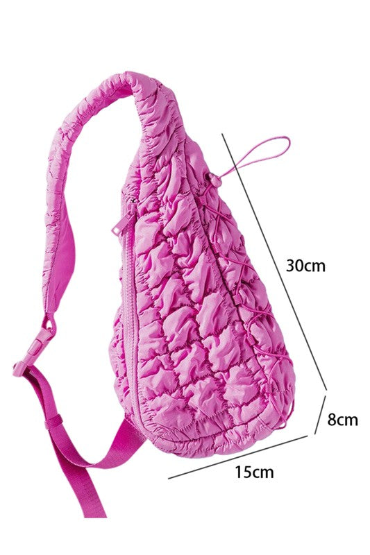 Quilted Jennie sling bag