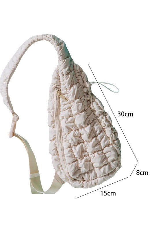 Quilted Jennie sling bag