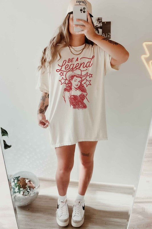 Be a Legend Tee -Oversized