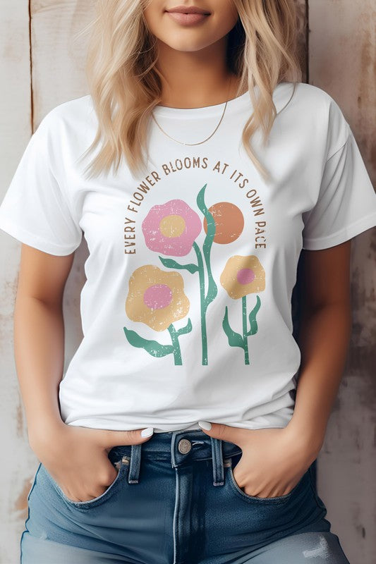 Every Flower Blooms Graphic Tee