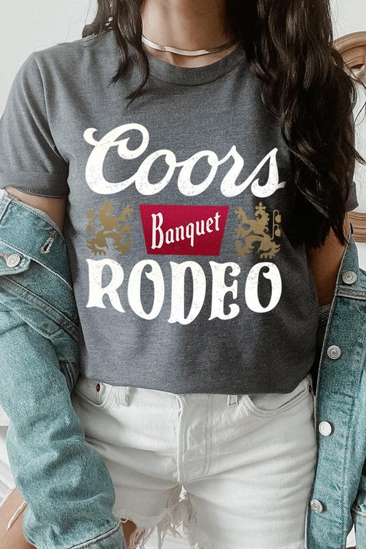 Coors Rodeo Banquet Graphic T Shirts