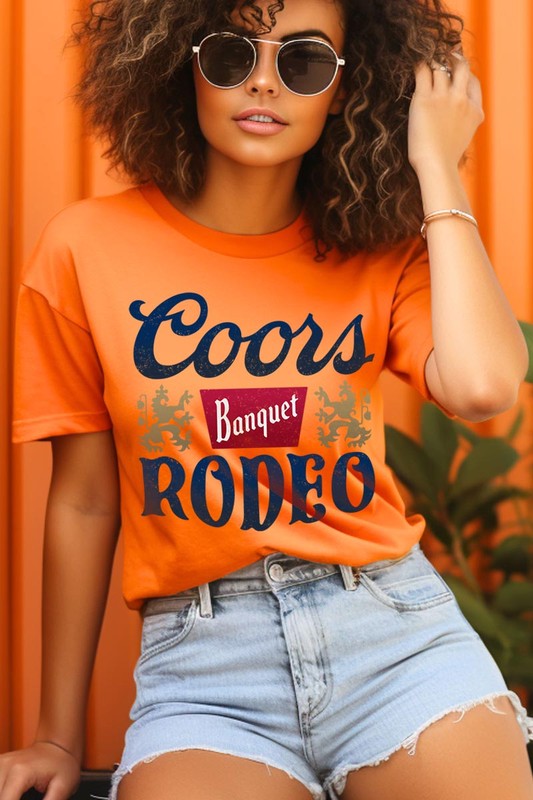 Coors Rodeo Banquet Graphic T Shirts