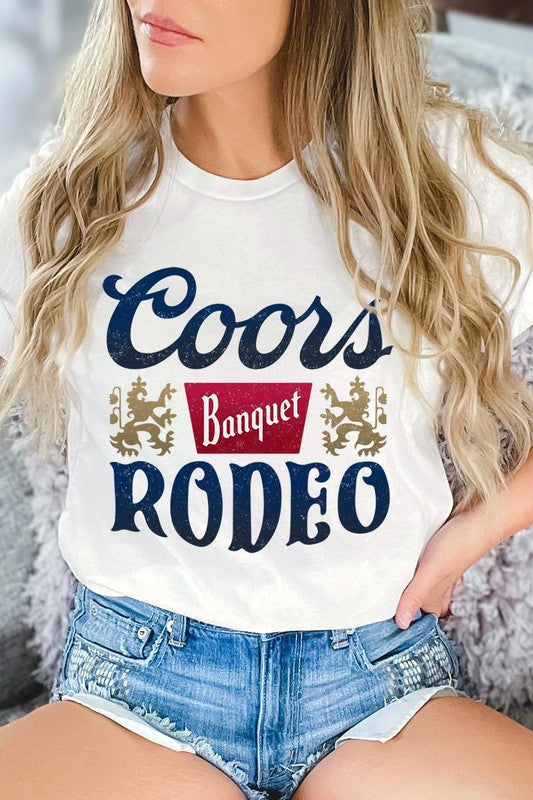 Coors Rodeo Banquet Graphic T Shirts